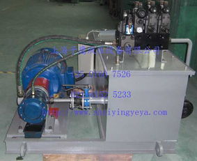 液壓機(jī)械用液壓系統(tǒng),機(jī)床液壓站